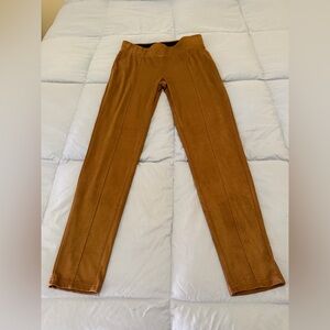 Seven7 Brushed Suede Look Leggings Sz M